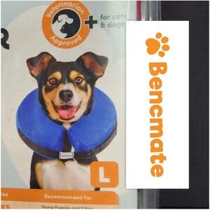 Bencmate Inflatable Collar For Dogs & Cats Post-Surgery Injury